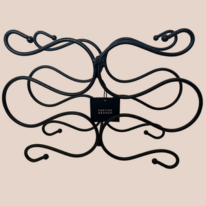 BLACK WINE RACK